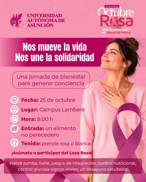 Nos mueve la vida, nos une la solidaridad