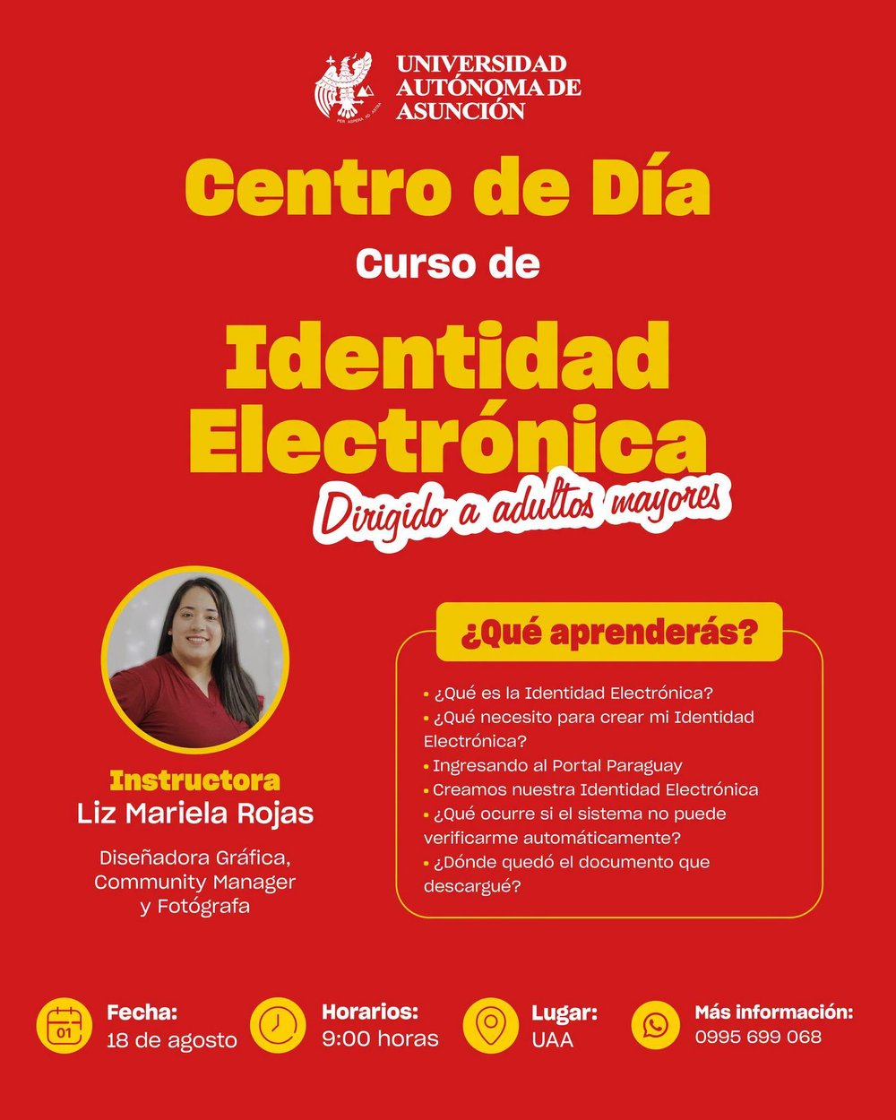 Curso de Identidad Electrónica del Centro de Día UAA