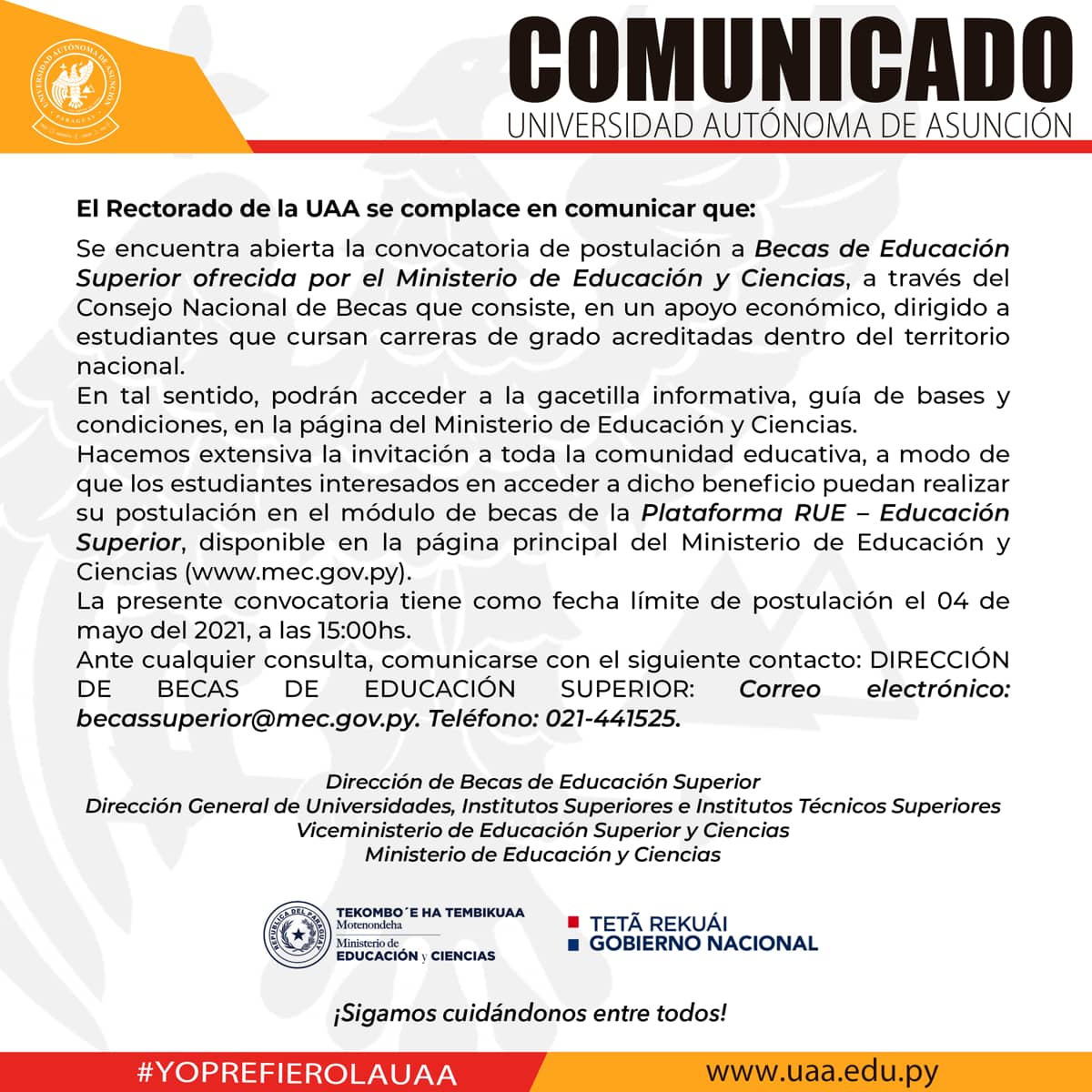Comunicado
