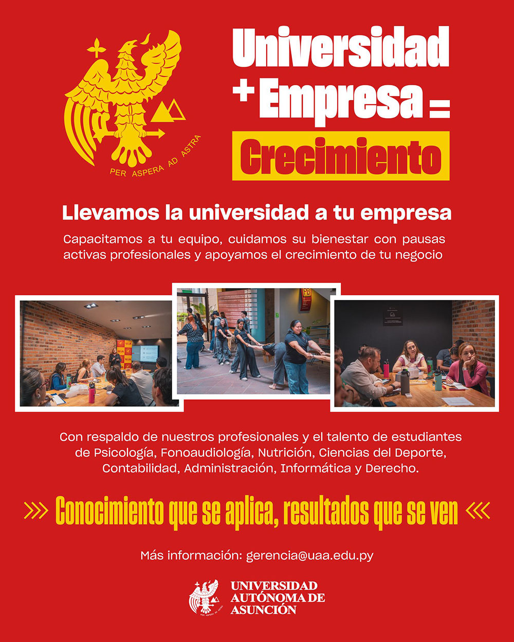 Llevamos la universidad a tu empresa