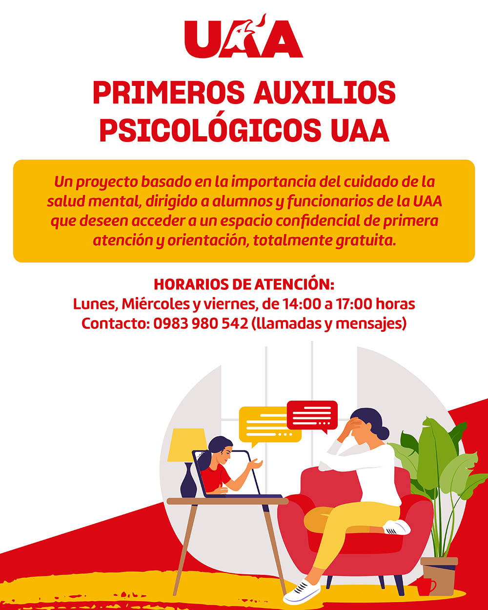 Atención psicológica UAA