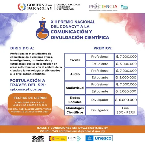 Premio Nacional del CONACYT a la Comunicación y Divulgación Científica