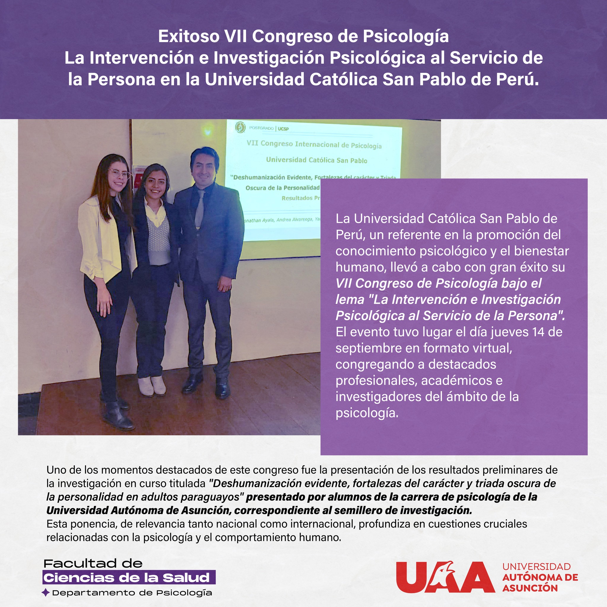 Congreso de Psicología