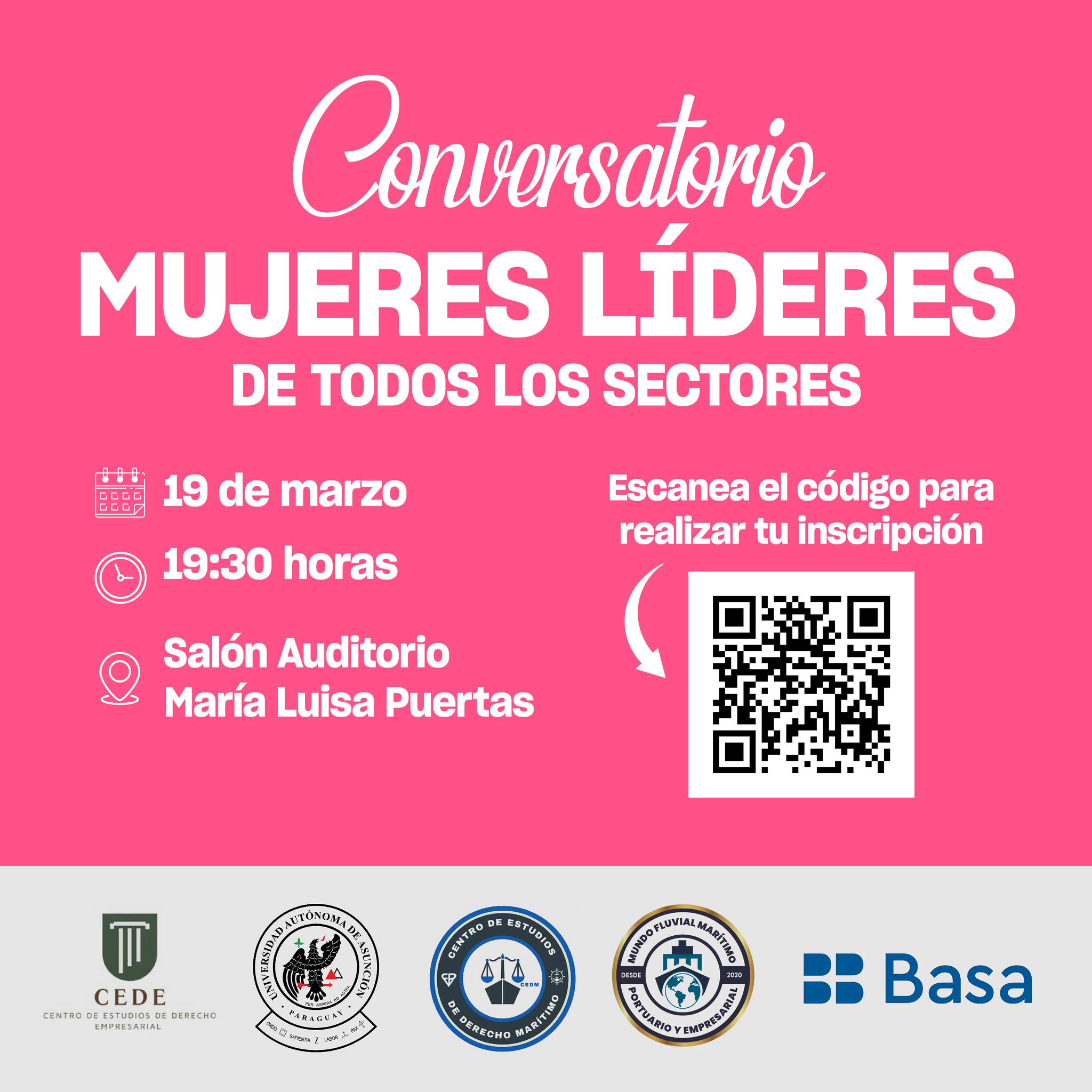 Conversatorio de Mujeres L&iacute;deres de Todos los Sectores