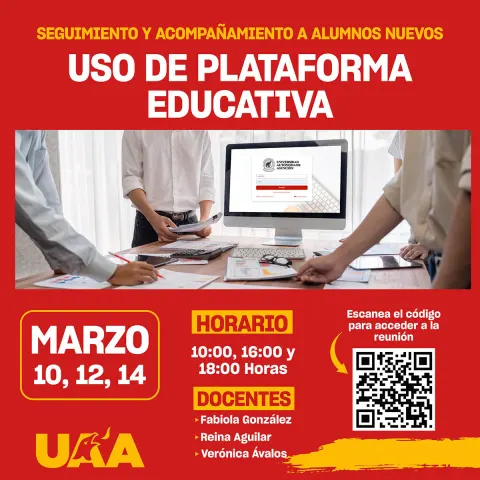 Capacitación: Uso de Plataforma Educativa