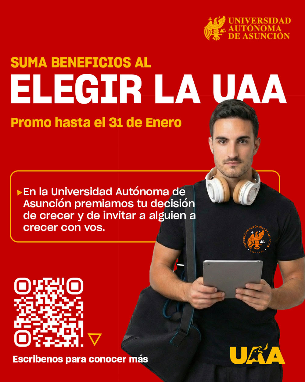 Cambiate a la UAA