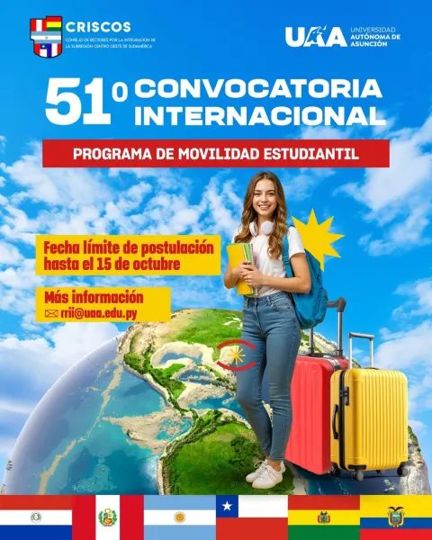 Convocatoria Internacional de Movilidad Estudiantil
