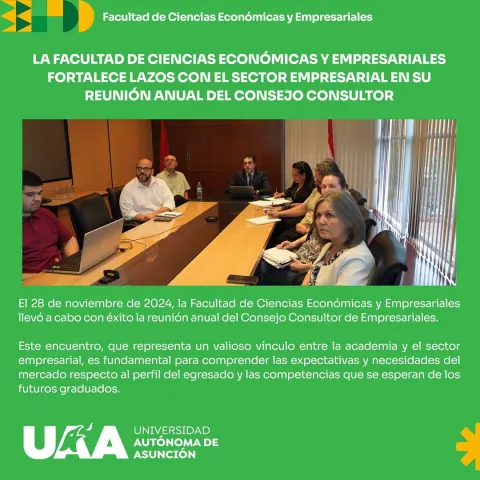 Fortaleciendo lazos con el sector empresarial