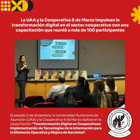 La UAA y la Cooperativa 8 de Marzo impulsan la transformación digital en el sector cooperativo