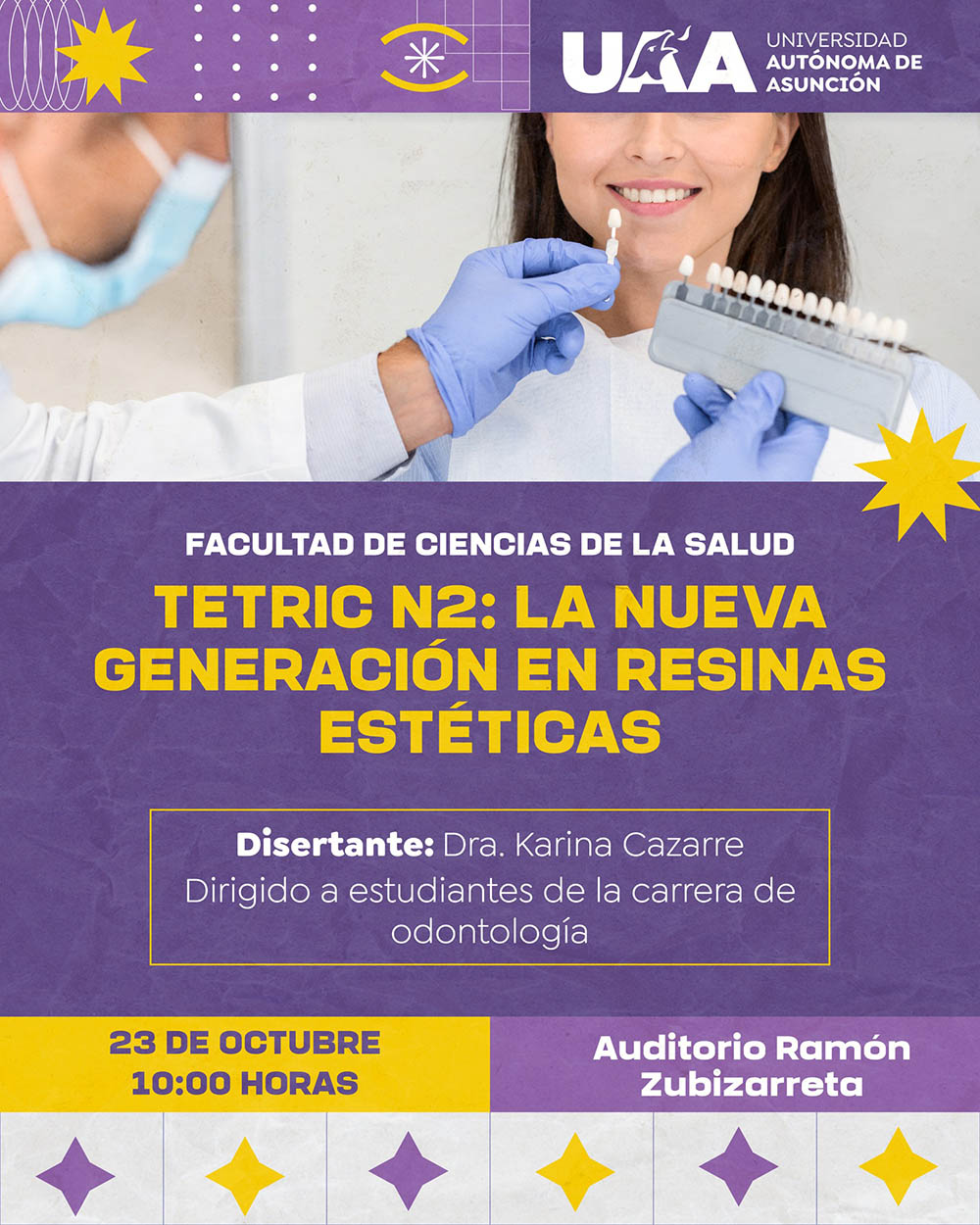 La nueva generación en resinas estéticas - Charla Universidad