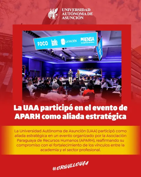 La UAA participó en el evento de APARH como aliada estratégica