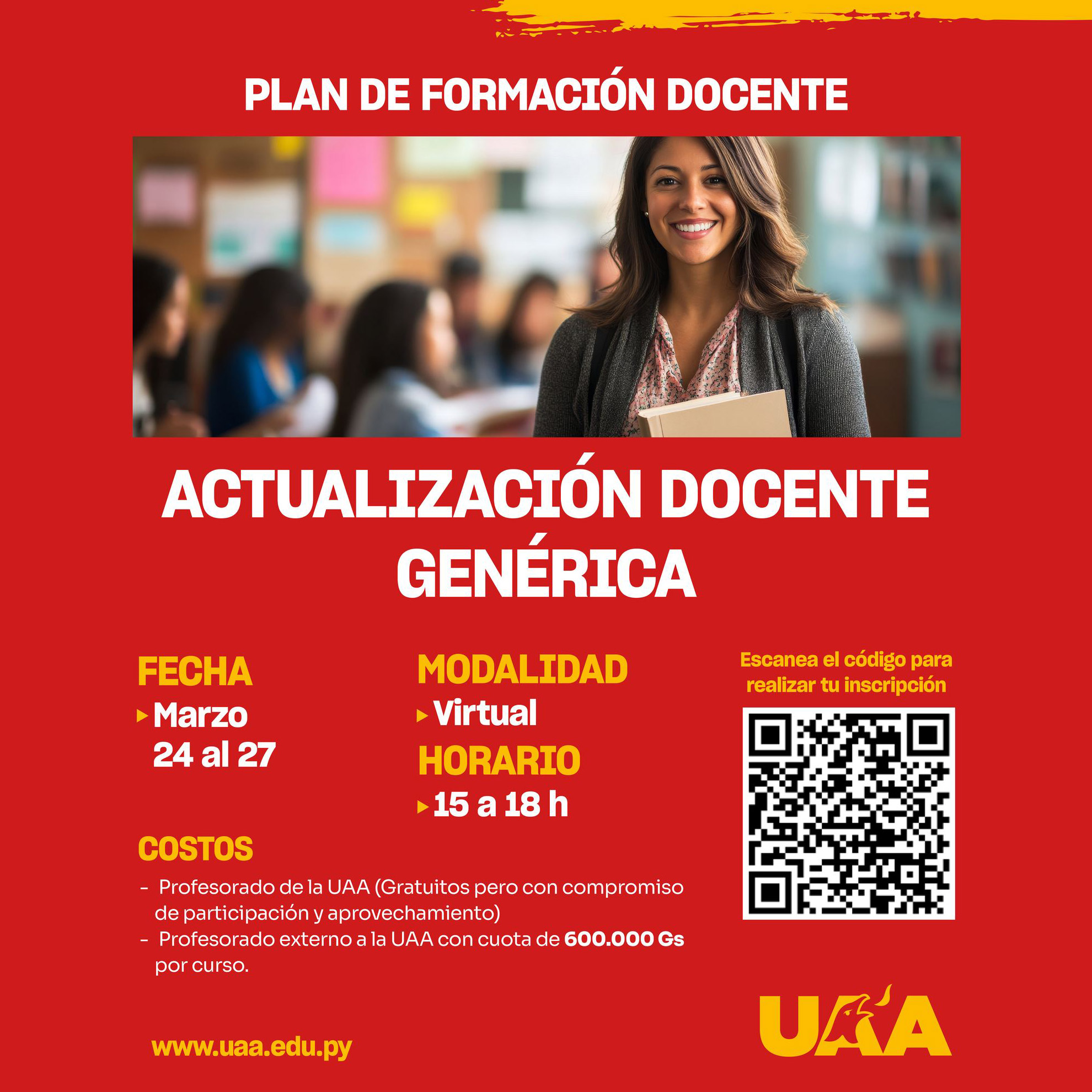 actualización docente universidad