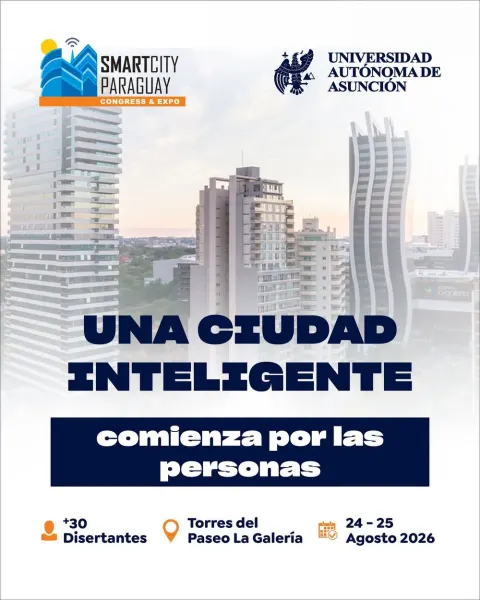 La UAA te invita al evento SmartCity Paraguay Congress & Expo