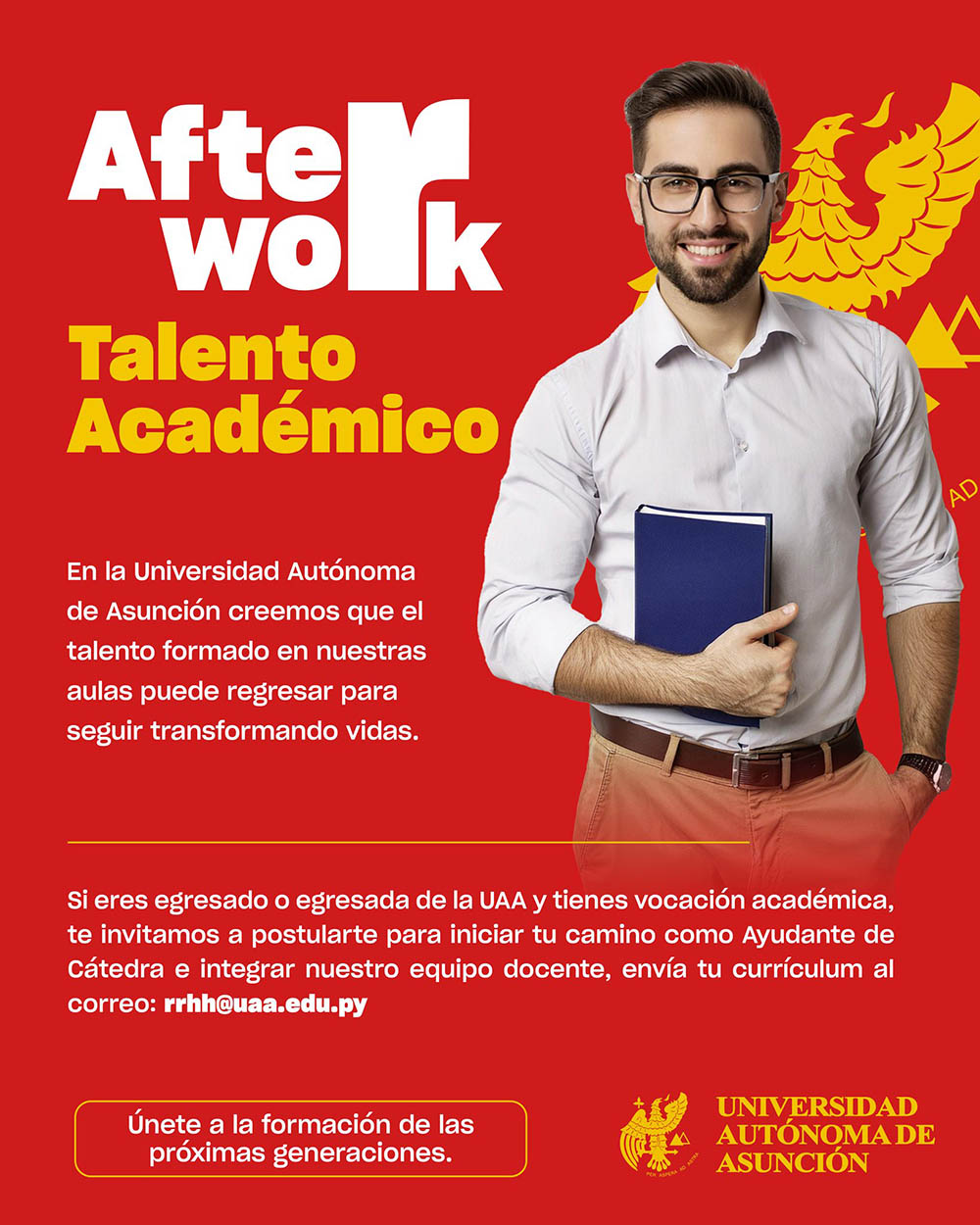 De Graduado a Mentor: Sumate al programa After Work Talento Académico de la UAA