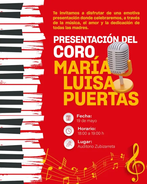 Presentación del Coro María Luisa Puertas​