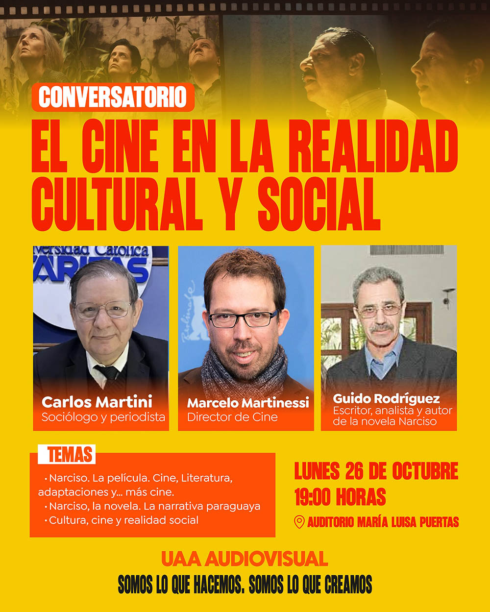 Semana del Audiovisual UAA: del 26 al 30 de octubre