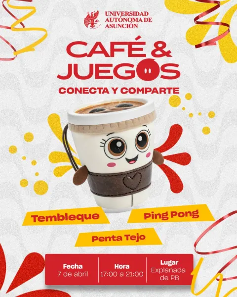 Café & Juegos UAA: una tarde para compartir