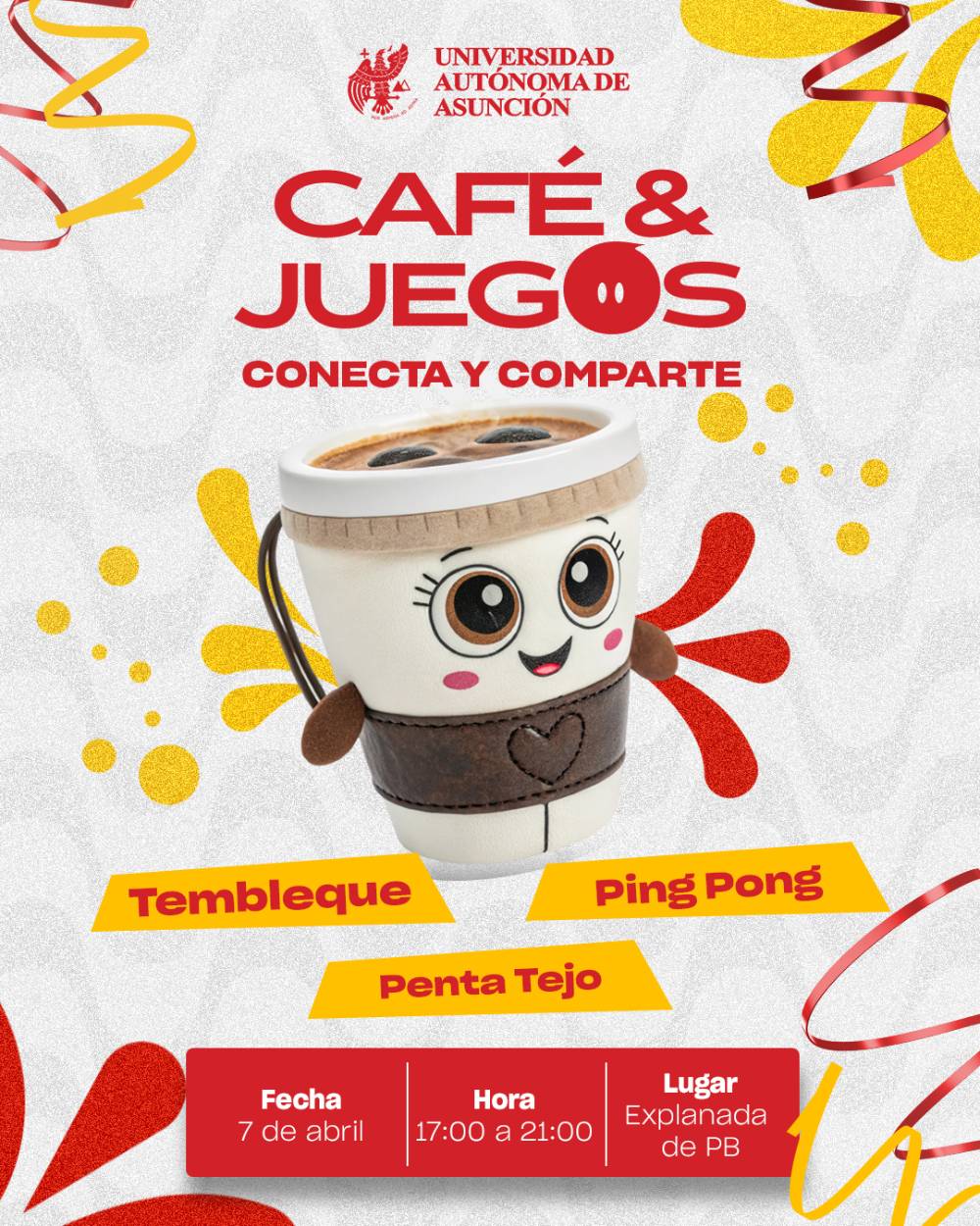 Café & Juegos UAA: una tarde para compartir