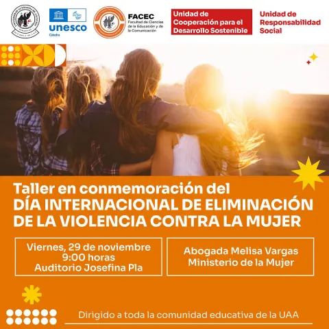 Taller en conmemoración del Día Internacional de Eliminación de la Violencia Contra la Mujer