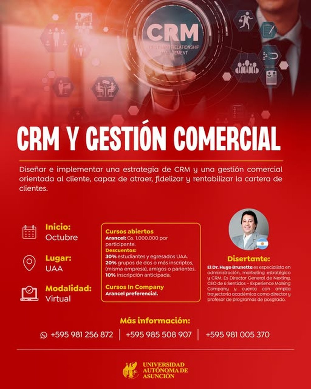 CRM y Gestión Comercial - UAA