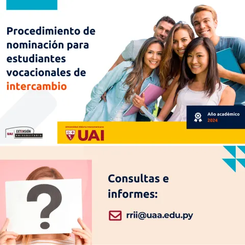 Convocatoria para realizar el segundo semestre del 2024 en la Universidad Abierta Interamericana