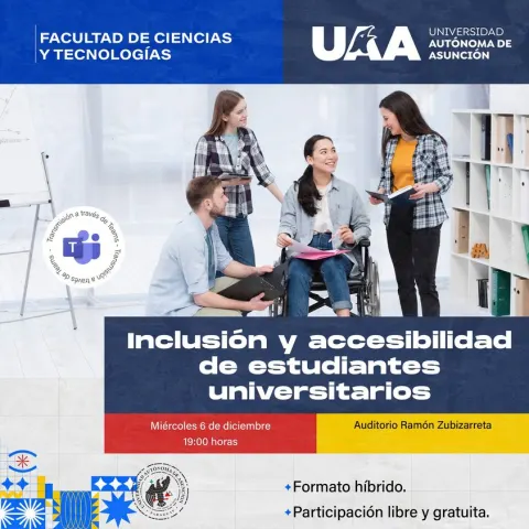 Charla "Inclusión accesibilidad de estudiantes universitarios"