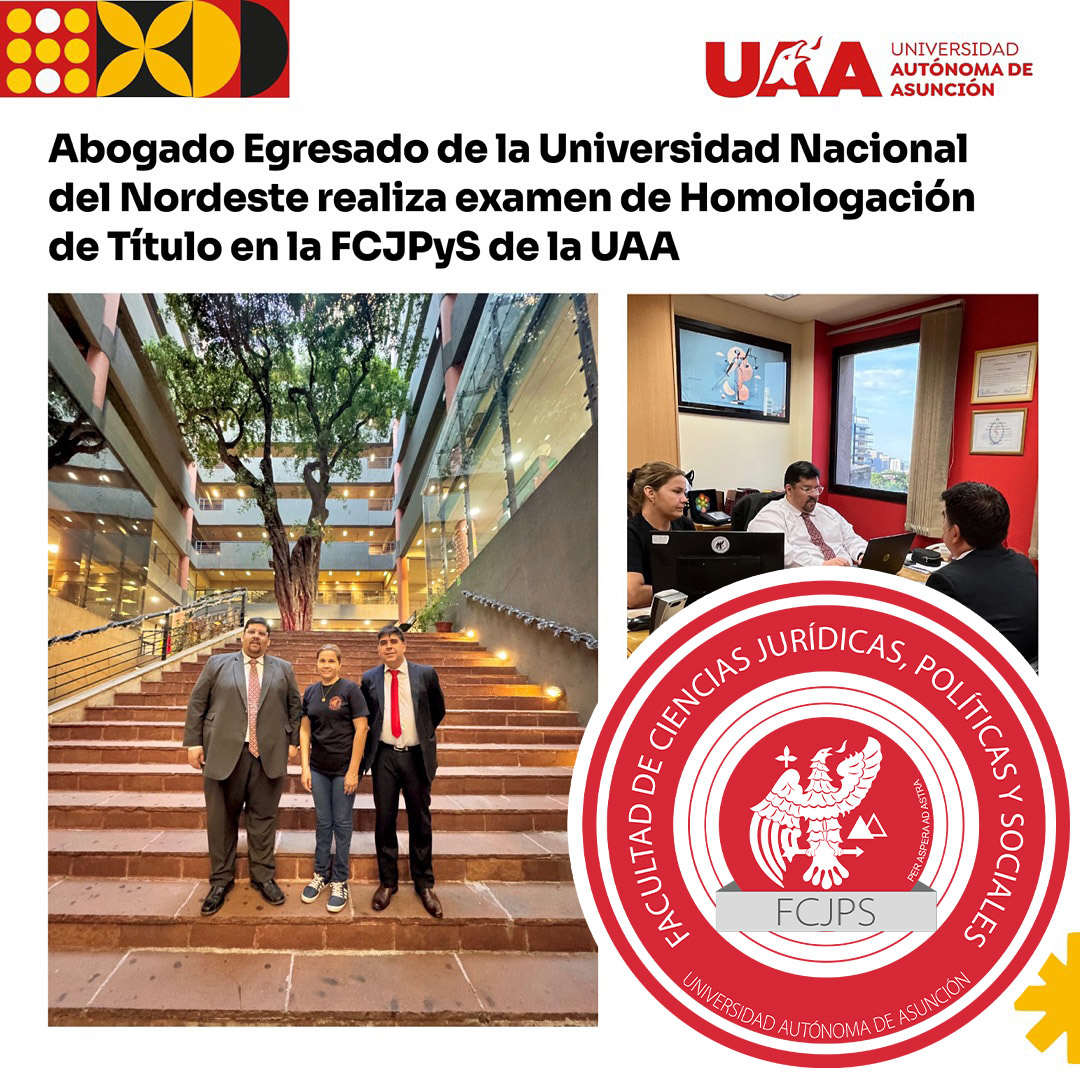 Abogado Egresado de Argentina realiza examen de Homologación de Título en la FCJPyS de la UAA