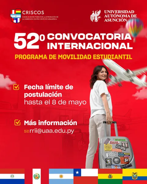 Movilidad estudiantil CRISCOS: vive una experiencia internacional