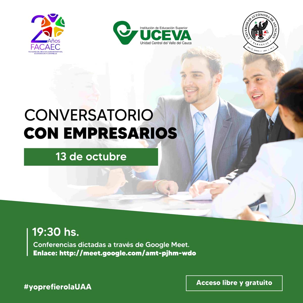 Conversatorio con Empresarios
