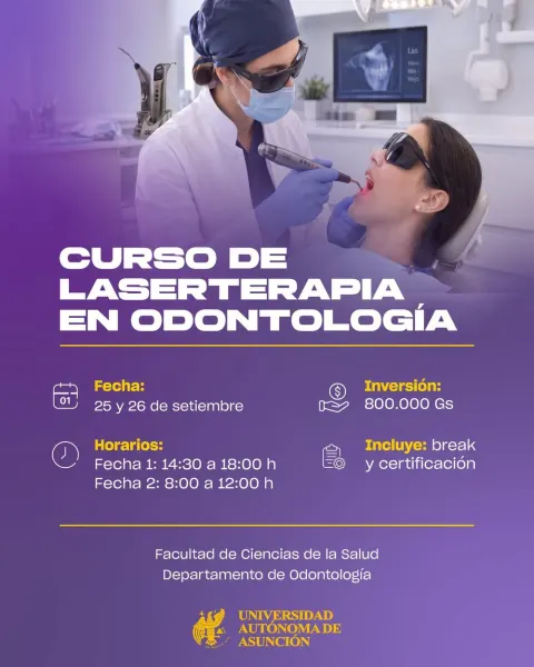 Curso de Laserterapia en Odontología