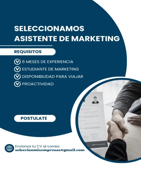 Asistente de Marketing