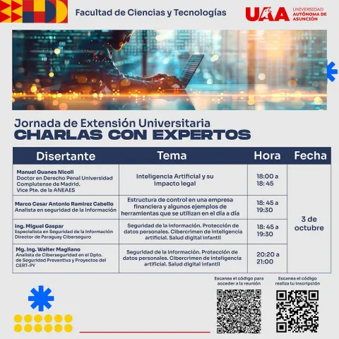 FACYT: Jornada de Extensión Universitaria