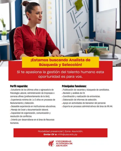 Analista de Búsqueda y Selección