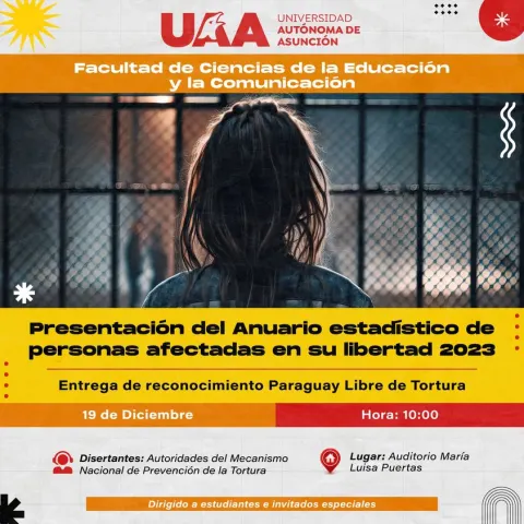Presentación del Anuario Estadístico de personas afectadas en su libertad