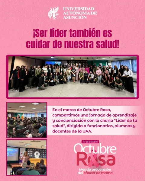 ¡Ser líder también es cuidar de nuestra salud!