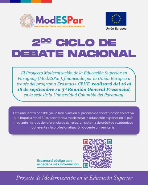 Segundo Ciclo de Debate Nacional - ModESPar
