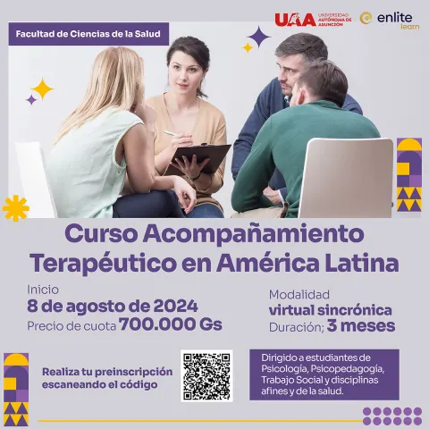 Curso Acompañamiento Terapéutico en America Latina