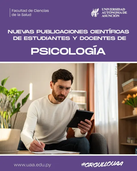 Nuevas publicaciones científicas en el área de Psicología sobre salud mental y estrés académico