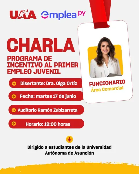 Charla de Incentivo al Primer Empleo Juvenil