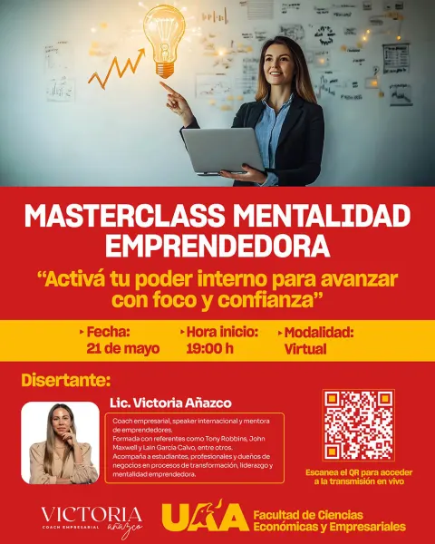 Masterclass Mentalidad Emprendedora