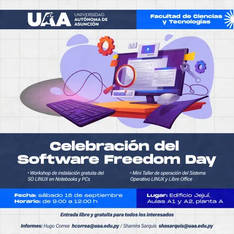 Celebración del Software Freedom Day (Día del Software Libre)
