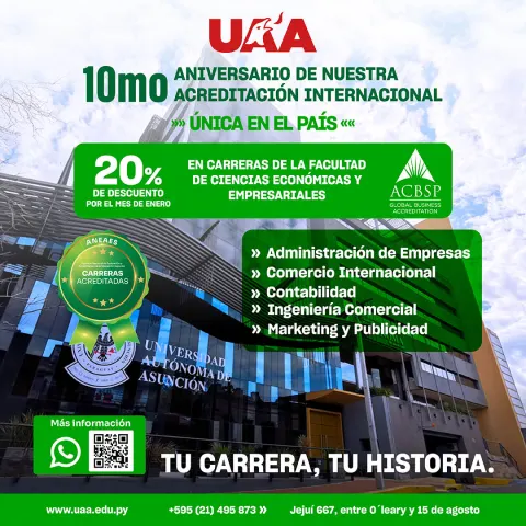 Promo Décimo Aniversario de la Acreditación Internacional ACBSP